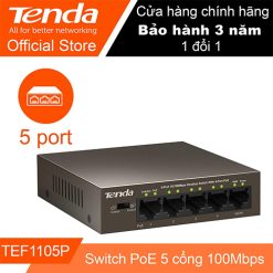 POE Switches TEF1105P-4-63W