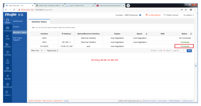 Cài Đặt PPPoE Trên Ruijie Gateway