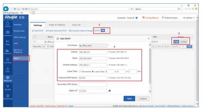 Cài Đặt PPPoE Trên Ruijie Gateway