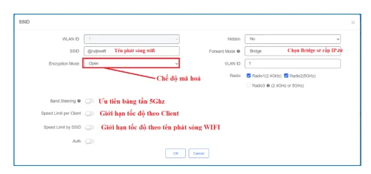Hướng Dẫn Cài Đặt AP Qua Ruijie Cloud