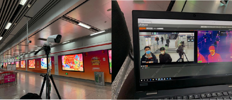 Camera đo thân nhiệt- ứng dụng y tế