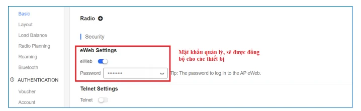 Hướng Dẫn Cài Đặt AP Qua Ruijie Cloud