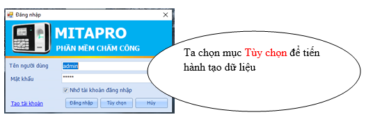 CÀI ĐẶT PHẦN MỀM MÁY CHẤM CÔNG MITA