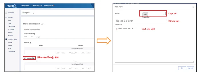 Hướng Dẫn Cài Đặt AP Qua Ruijie Cloud
