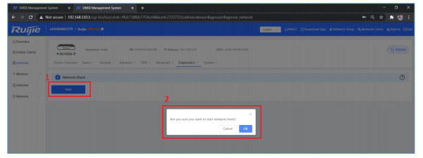 Hướng Dẫn Reyee Gateway Qua Giao Diện Web