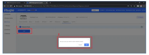 Hướng Dẫn Reyee Gateway Qua Giao Diện Web