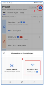 WiFi Router Chạy Chế Độ Qua Ruijie Cloud