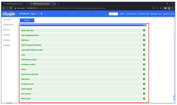 Hướng Dẫn Reyee Gateway Qua Giao Diện Web