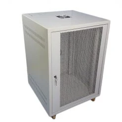 Tủ mạng 19" 15U-D800 Bánh xe (Tủ khối hàn liền)