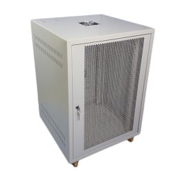 Tủ mạng 19" 15U-D600 Bánh xe (Tủ khối hàn liền )