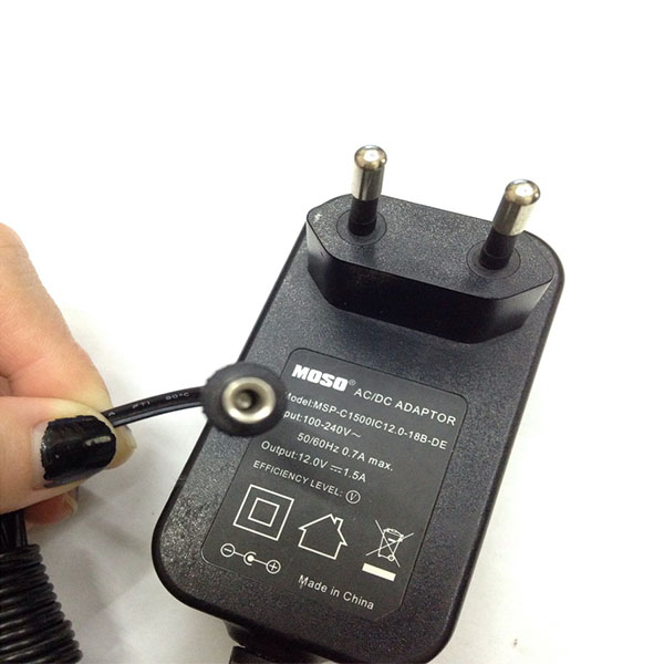 Nguồn Moso 12V-1.5A