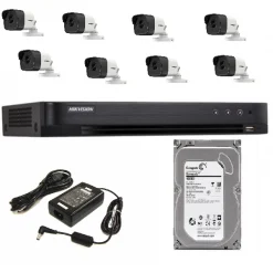 Trọn Bộ 8 Camera HIKVISION 2CE168H0T