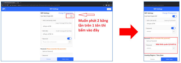 Đặt Bộ Phát WiFi Reyee Chạy Chế Độ Wired Repeater