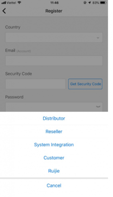tai khoan Ruijie Cloud