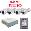 Lắp Đặt Trọn Bộ 4 Camera HIKVISION 2CE164D0T