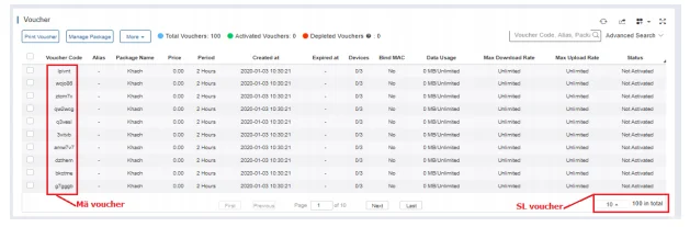 xác thực truy cập Wi-Fi qua Ruijie Cloud