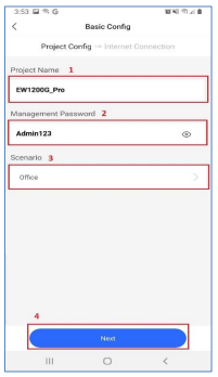 WiFi Router Chạy Chế Độ Qua Ruijie Cloud