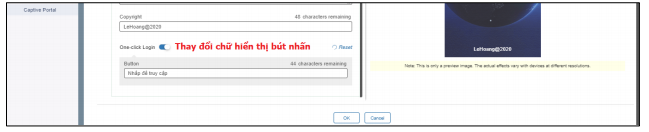 xác thực truy cập Wi-Fi qua Ruijie Cloud