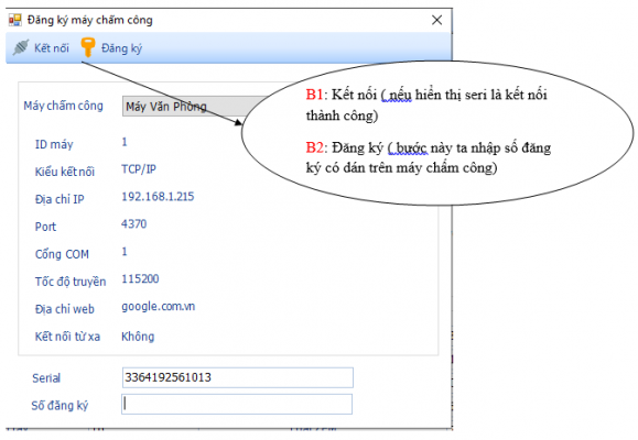 ĐĂNG KÝ MÁY CHẤM CÔNG