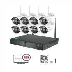 Trọn Bộ Camera Wifi 8 Kênh VanTech 2MP VP-0860W