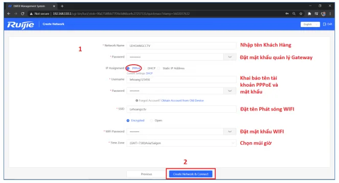 Hướng Dẫn Reyee Gateway Qua Giao Diện Web