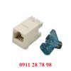 Ổ cắm mạng COMMSCOPE/AMP Category 5E Modular Jack, Unshielded, RJ45, SL, T568A/B, Almond P/N: 1375191-1