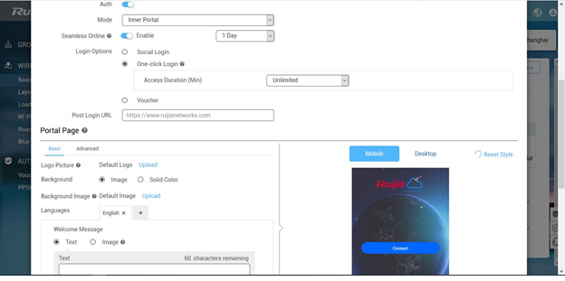 One-Click log-in