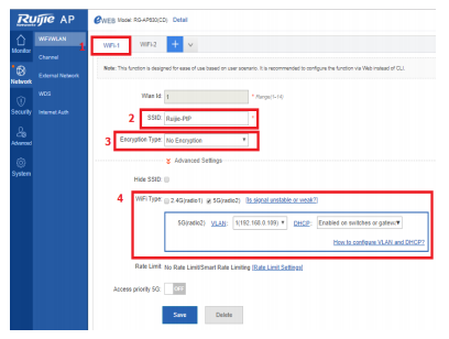 KẾT NỐI POINT TO POINT TRÊN RG-AP630 CD