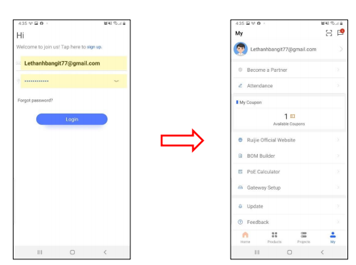 Cài Đặt Bộ Phát Wifi Reyee Qua Ruijie Cloud