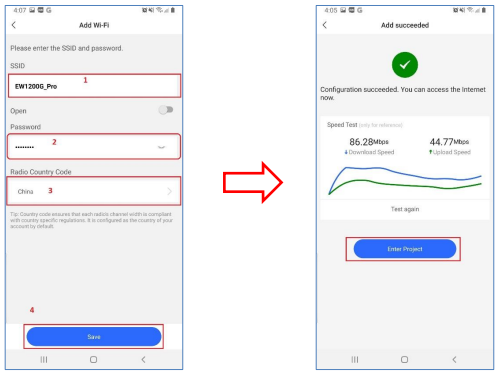 WiFi Router Chạy Chế Độ Qua Ruijie Cloud