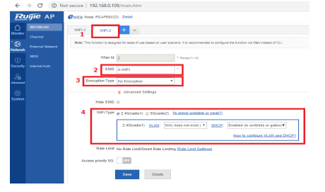 KẾT NỐI POINT TO POINT TRÊN RG-AP630 CD