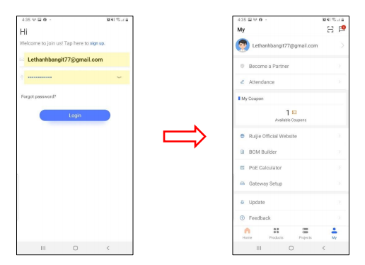 Hướng Dẫn Cài Đặt AP Qua Ruijie Cloud