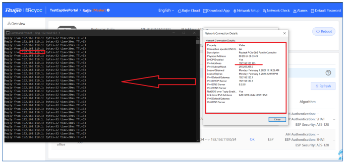 Cài Đặt VPN Trên Reyee Gateway
