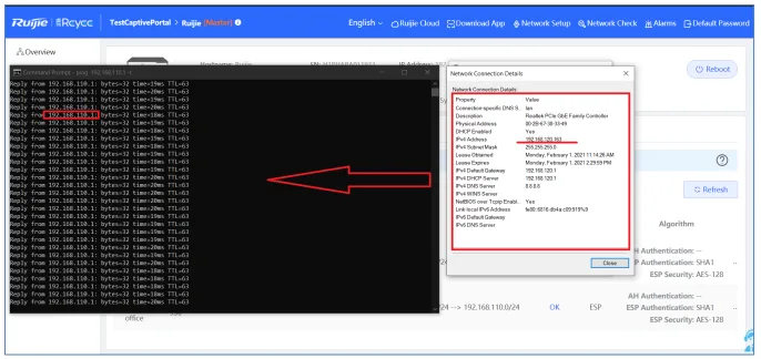 Cài Đặt VPN Trên Reyee Gateway