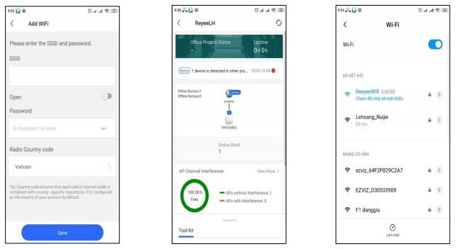 Cài Đặt Bộ Phát Wifi Reyee Qua Ruijie Cloud