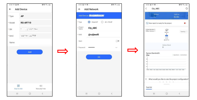 Hướng Dẫn Cài Đặt AP Qua Ruijie Cloud