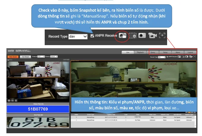 HƯỚNG DẪN KẾT NỐI VÀ CÀI ĐẶT CHO CAMERA GIAO THÔNG KBVISION