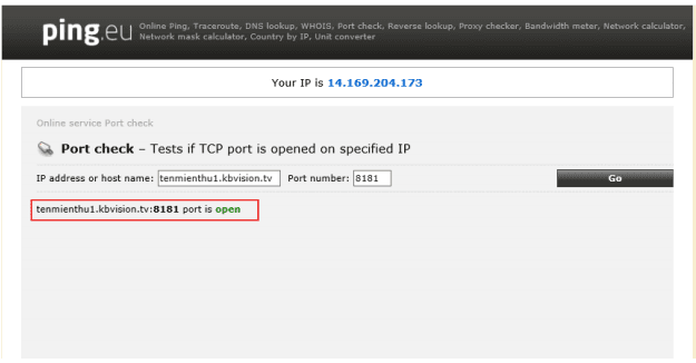 Kiểm tra tên miền