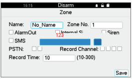 Chọn vùng cần nhập