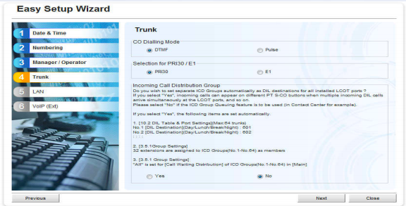 Trung kế tổng đài