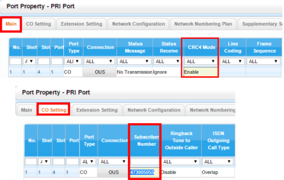 Cài đặt card E1-ISDN1