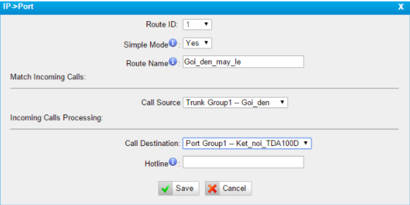HƯỚNG DẪN KẾT NỐI CÁC TỔNG ĐÀI GỌI NỘI BỘ MIỄN PHÍ