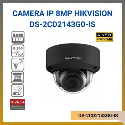 Camera Dome IP hồng ngoại 4MP HIKVISION DS-2CD2143G0-IS