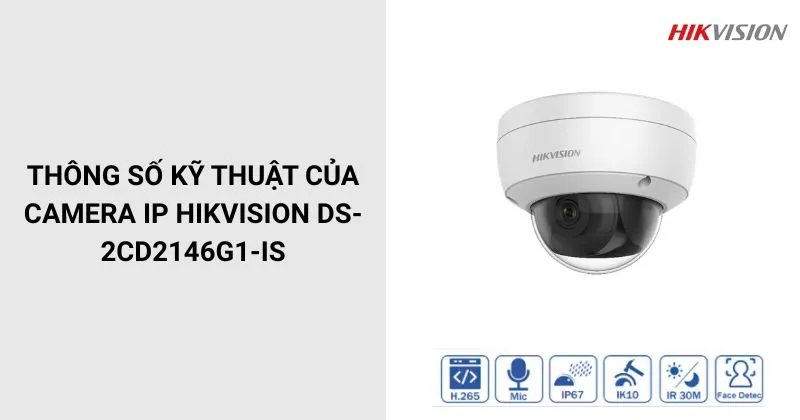 Thông số của Camera HIKVISION DS-2CD2146G1-IS