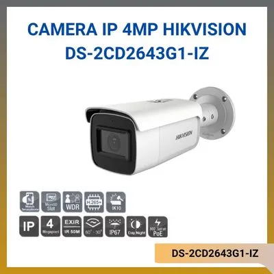 Camera IP 4MP HIKVISION DS-2CD2643G1-IZ chính hãng giá tốt