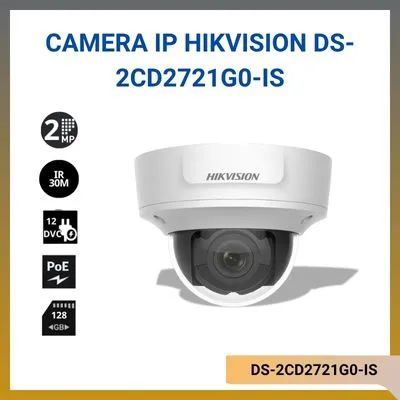 Camera Dome IP 2MP hồng ngoại HIKVISION DS-2CD2721G0-IS