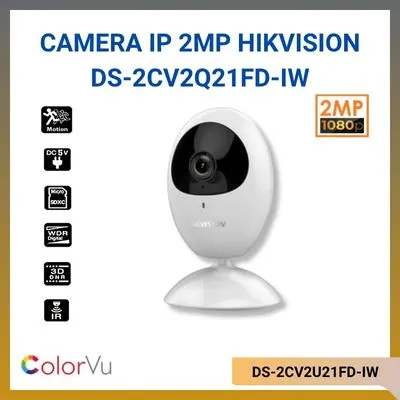 Camera HIKVISION IP DS-2CV2U21FD-IW Cube Wifi 2MP 1080P