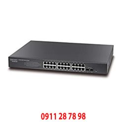 Thiết bị Switch 24 Port 1Gb Edgecore ECS2000-26P, PoE+ + 2G SFP (190W)