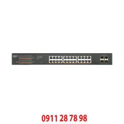 ECS2020-28P : Switch PoE Gigabit : 24 ports 10/100/1000Base-T PoE+ + 4G SFP (190W)