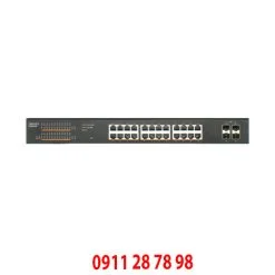 ECS2020-28P : Switch PoE Gigabit : 24 ports 10/100/1000Base-T PoE+ + 4G SFP (190W)